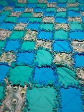 homemade rag quilts for sale