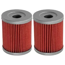 for Kawasaki KLX125 KLX125L 2003 2004 2005 2006 Oil Filter 2-Pack (For: Kawasaki KLX125)