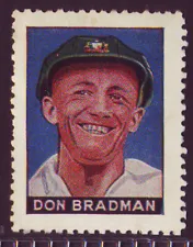 1935 Amalgamated Press Record Breakers Don Bradman stamp lovely item
