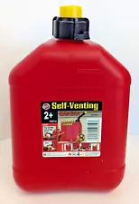 Original Blitz 2+ Gallon Self Venting Gas Can Model #50810 New Old Stock