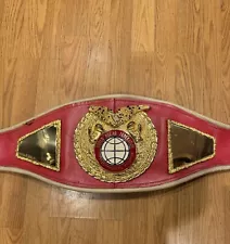 Authentic World Boxing Federation Intercontinental Champion Belt Ring Used