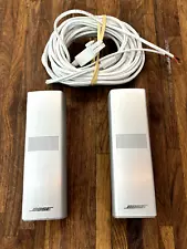 Pair Bose Lifestyle 650 OmniJewel FRONT Speakers with Cable (Mint Cond)