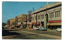 Postcard: East Chicago, IN; Indianapolis Blvd - read message asking for date