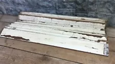 Reclaimed Wainscoting Bead Board Pieces, Architectural Salvage Vintage a12,