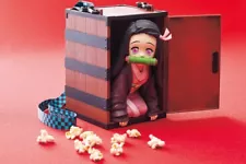 Universal Studios Japan Limited Demon Slayer Nezuko Popcorn Bucket Figure USJ