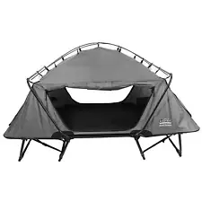 Kamp-Rite TB Collapsible Double Elevated 2 Person Tent Cot w/Bag & Rainfly(Used)