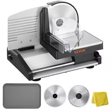 VEVOR 7.5" Commercial Meat Slicer 200W Electric Deli Slicer for Meat Veggie