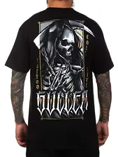 Sullen Men's De Paiva Reaper Short Sleeve Standard T-shirt Skeleton Tattoo Tee