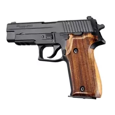 Hogue Grip For Sig Sauer P226 DA/SA Goncalo checkered wood * 26211