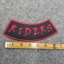 Riders Motorcycle Biker Vest Jacket Patch