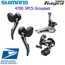 Shimano Tiagra 4700 3PCS 2x10 Groupset Front Rear Derailleur Brake Lever ROAD