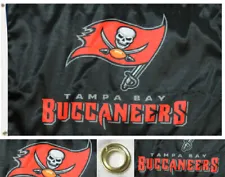 Tampa Bay Buccaneers Flag ~ Large 3'X5' ~ NFL Banner ~ FREE SHIPPING