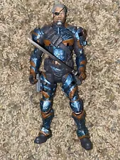 DC DIRECT BATMAN ARKHAM ORIGINS SERIES 2 DEATHSTROKE UNMASKED ACTION FIGURE