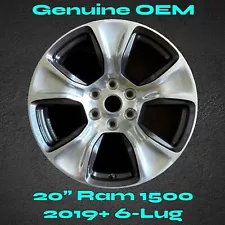 20" Wheel for Dodge Ram 1500 2019 - 2024 Factory Stock OEM Rim 6x5.5 6-Lug