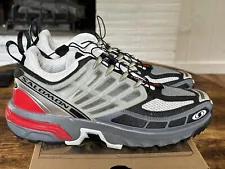 Salomon ACS Pro Advanced Lunar Rock Goji Worn Once Size 10 100% Authentic