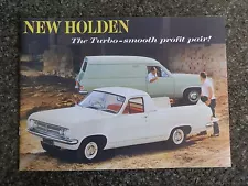 HOLDEN HR UTE AND VAN BROCHURE