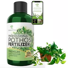 Professional Liquid Pothos Plant Fertilizer | 3-1-2 Concentrate for Epipremnu...