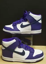 Nike Dunk High “Electro Purple” midnight navy Casual Skateboarding Shoes GS 5Y