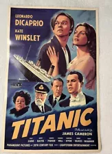 titanic movie poster 11x17