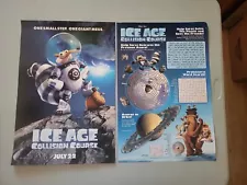 ICE AGE COLLISION COURSE 2 posters 2016 RAY ROMANO Denis Leary JOHN LEGUIZAMO