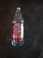 1- 40 OZ OUNCE GLASS BOTTLE OLDE ENGLISH 800 - MALT LIQUOR - 8 BALL - EMPTY