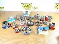 ASSORTED LOT OF BALL & ROLLER BEARINGS RBC SKF FAFNIR +