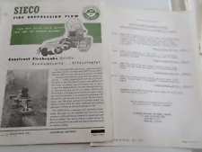 1956 John Deere 40 & 420 Crawler Fire Suppression Plow Sales Sheet & Price List