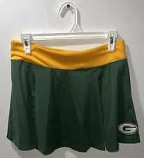 Green Bay Packers Skirt Shorts Cheerleader Uniform Bottom. Women’s XL Green NFL