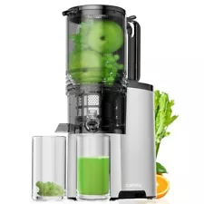 Cold Press Juicer, 5.4" Extra Large Feed Chute Fit Whole Fruits & Vegetables,...