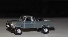 RAW 1979 FORD F-350 PICKUP TRUCK LIMITED EDITION DIECAST 1/64 GREENLIGHT