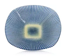 Maurice Heaton (1900-1989) 8" Mid Century Modern Enameled Glass Charger