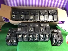 LOT OF 10 NEW OLD STOCK Square D Circuit Breakers HOM220 with free shipping