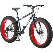 Mongoose Dolomite Mens and Womens Fat Tire Mountain Bike, 26-Inch Wheels, 4-Inch