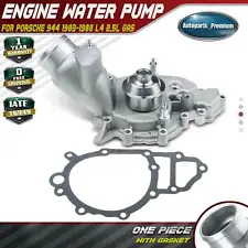 Engine Water Pump with Gasket for Porsche 944 1983-1988 L4 2.5L Gas 94410602122