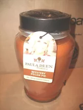 (1) PAULA DEEN MYSTERY PECAN FRAGRANCE SCENTED GLASS CANDLE 20 OZ.