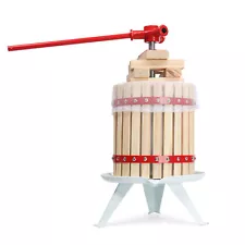 5 Gallon Fruit Wine Press 18 Liter Cider Apple Grape Crusher Manual Juice Maker