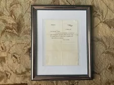 winston churchill autograph