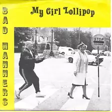 SALE Bad Manners My Girl Lollipop UK 45 7" single +Picture Sleeve +Flashpoint