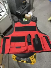 SAFE LIFE DEFENSE SLD-FRM-R-NR, Large Ballistic Safety Vest, w Level 3A Panels