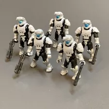 5x Custom Halo Mega Bloks Construx ODST UNSC Soldier Figures Toys