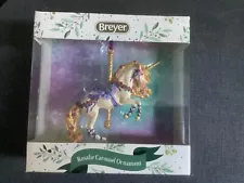 Breyer Holiday 2022 Carousel Horse Ornament Rosalie Unicorn 700683