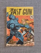 THE FAST GUN Comic #49 Silver Age Australian