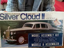 Factory Sealed 1/24 " ROLLS ROYCE SILVER CLOUD II 1959 - 1962 " Entex # 9111