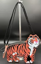 Disney Princess Jasmine Rajah Tiger Purse Crossbody Bag Handbag Orange