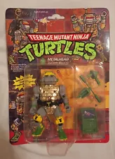 Teenage Mutant Ninja Turtles Metalhead Playmates 1989 NEW Vintage Action Figure