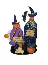 Halloween Pumkins For Sale And Ghost Stand Holiday Decoration