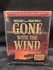 Gone With the Wind Collectors Edition (DVD, 4-Disc Set) NEW SEALED, Clark Gable