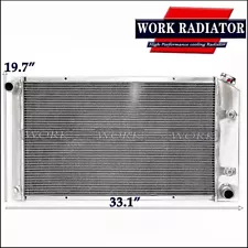 Aluminum Radiator For 1970-1981 Pontiac Firebird Trans Am Esprit Formula V8 AT (For: More than one vehicle)