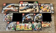 Lego Star Wars Retired Sets Huge Lot NIB All Sealed Once In A Lifetime Listing!!