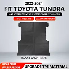 Truck Bed Mat Truck Tailgate Bed Liners 5.5 FT For 2022-2024 Toyota Tundra